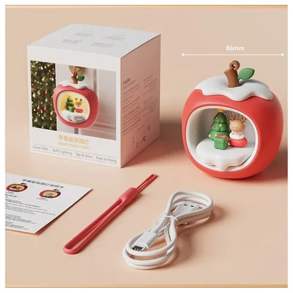 Christmas Gift Apple Night Light