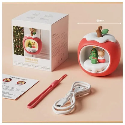 Christmas Gift Apple Night Light