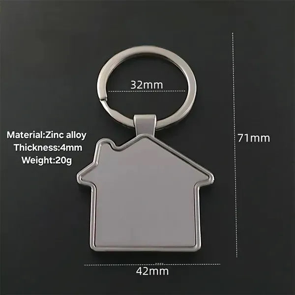 Metallic Key Chain ring
