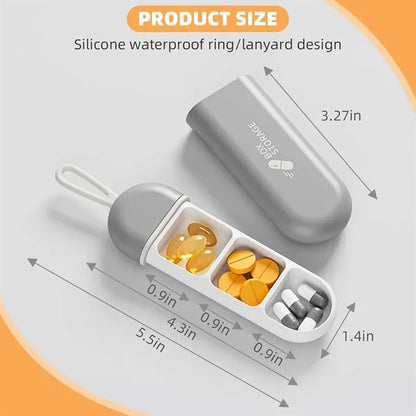 Small Daily Pill Organizer Box