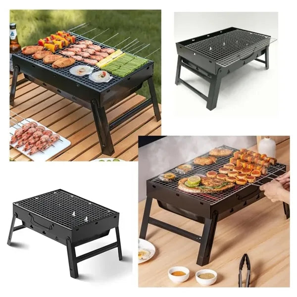 Lightweight Folding BBQ Charcoal Grill Tool