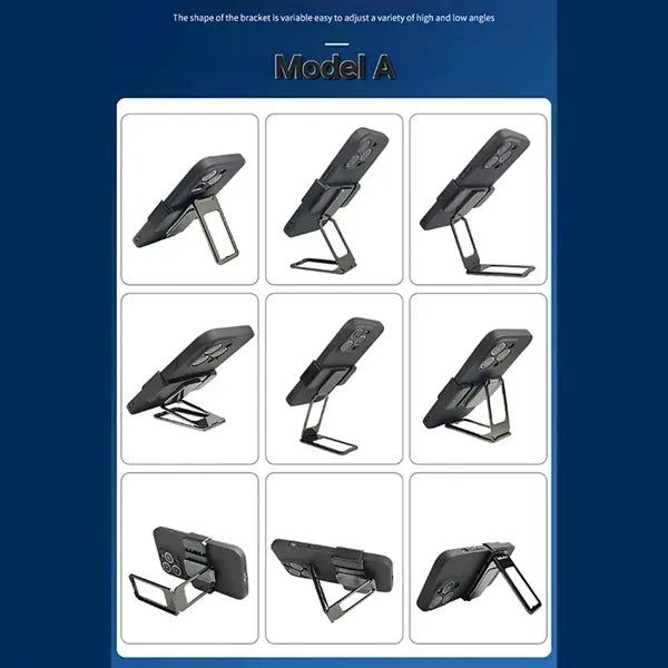 Back Clip Type 360 Folding Bracket, Cell Phone Stand