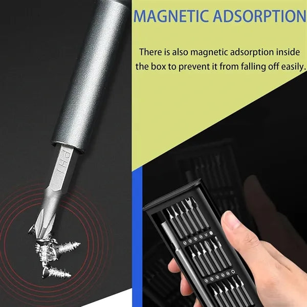24 in 1 Mini Magnetic Small Screwdriver Set