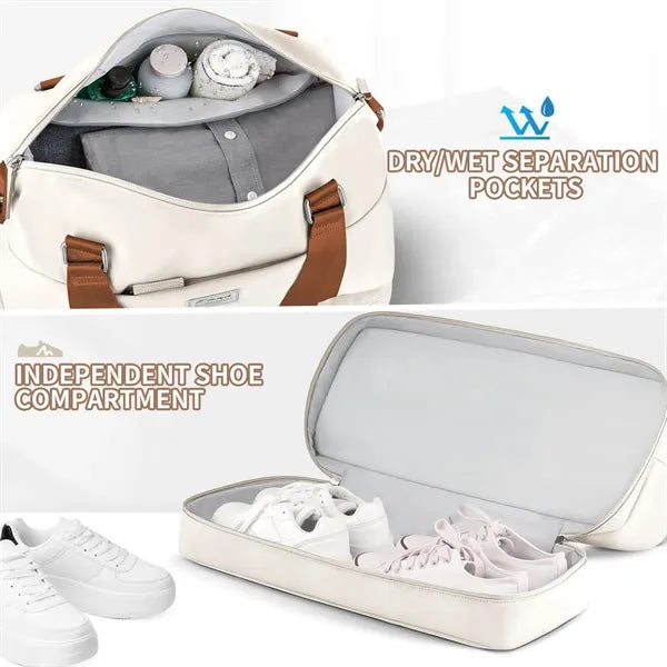 Travel Duffel Bag with Wet Pocket
