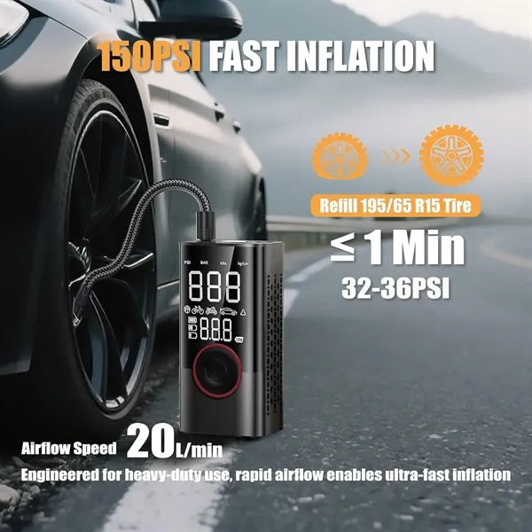 Portable Air Compressor Tire Inflator