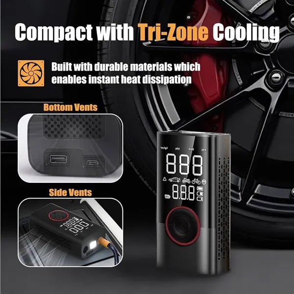 Portable Air Compressor Tire Inflator