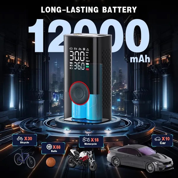 Portable Air Compressor Tire Inflator