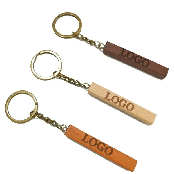 Wood Hanging Keychain