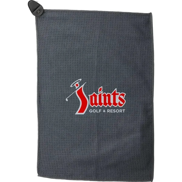 300g Magnetic Waffle Golf Towel