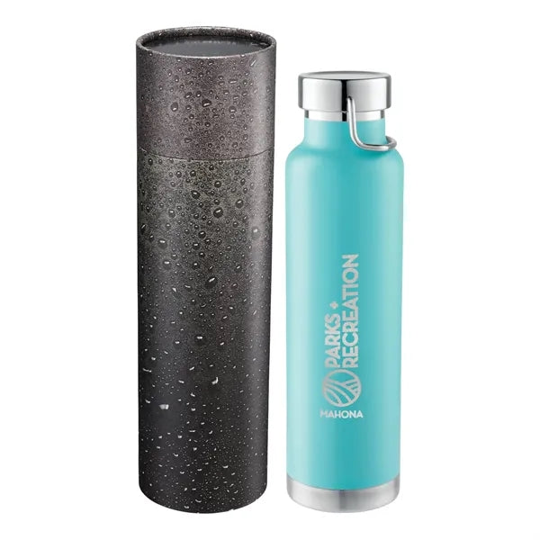 Thor Copper Vac Bottle 22oz With Cylindrical Box