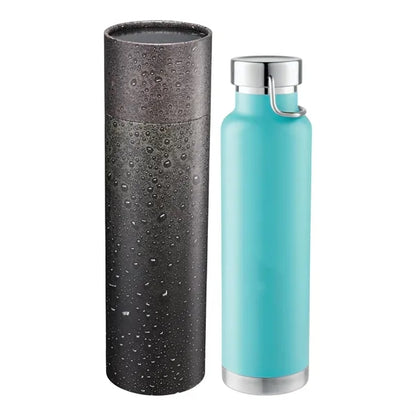 Thor Copper Vac Bottle 22oz With Cylindrical Box