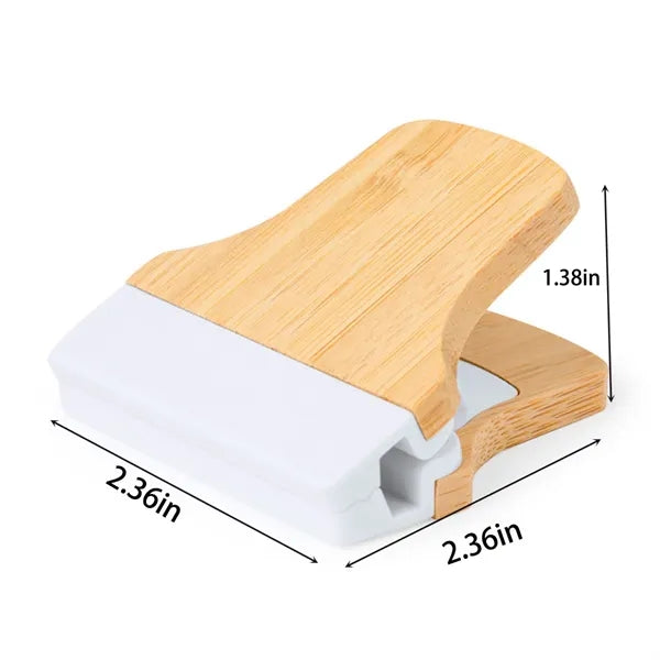 Promotional Bamboo magnet clips