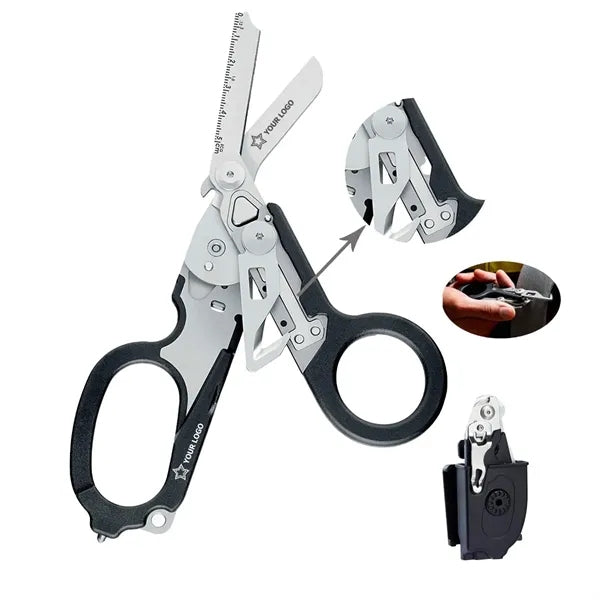 6 in 1 Multifunctional Trauma Shears Foldable