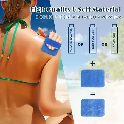 Portable sand cleaning gloves