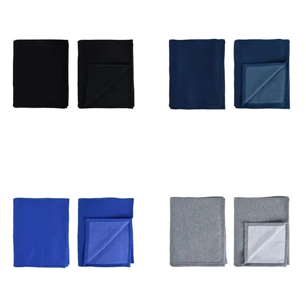 290GSM Embroidered Throw Blanket ( 50" X 60" )