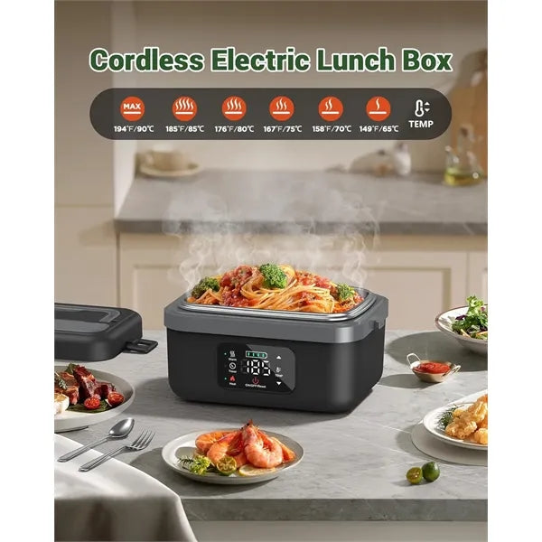 16,000 mAh Cordless Electric Lunch Box