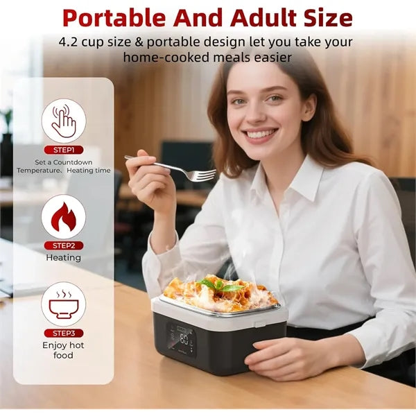 16,000 mAh Cordless Electric Lunch Box