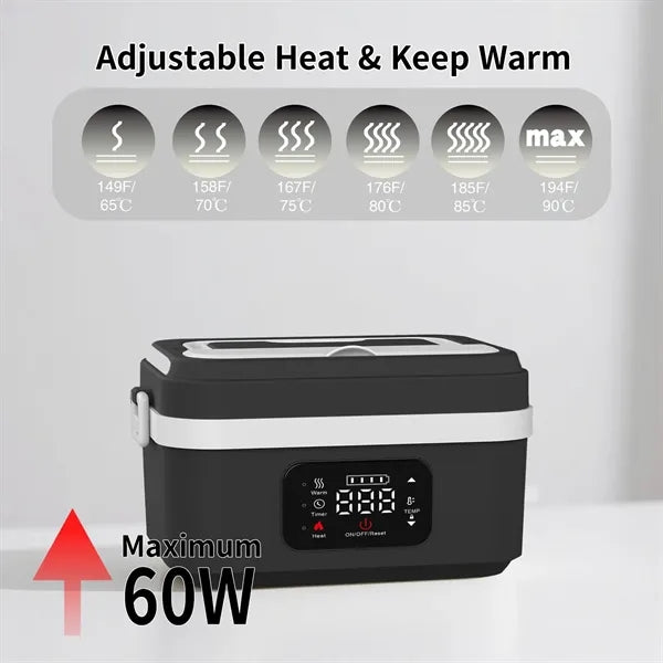 16,000 mAh Cordless Electric Lunch Box
