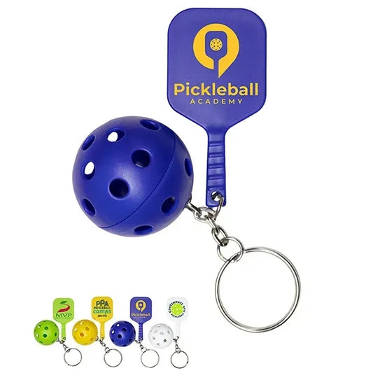 Pickle Ball Keychain