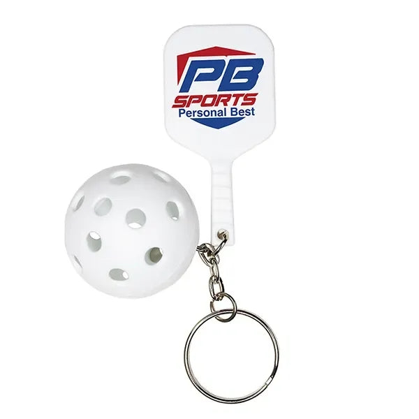 Pickle Ball Keychain