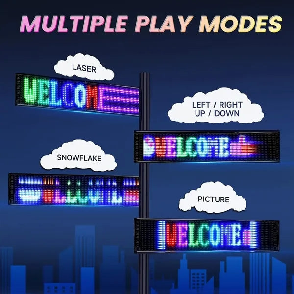 Scrolling Bright Advertising LED Signs