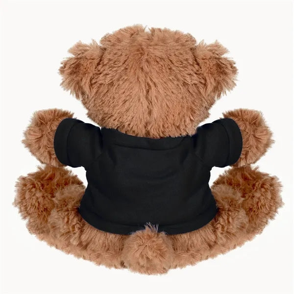 Plush Bear w/ Embroidered Paws and T-Shirt