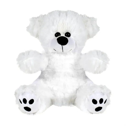 Plush Bear w/ Embroidered Paws and Hoodie