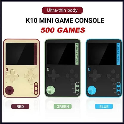 Game Console with 500 Built-in Classic Arcade Games