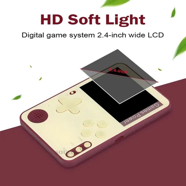 Game Console with 500 Built-in Classic Arcade Games