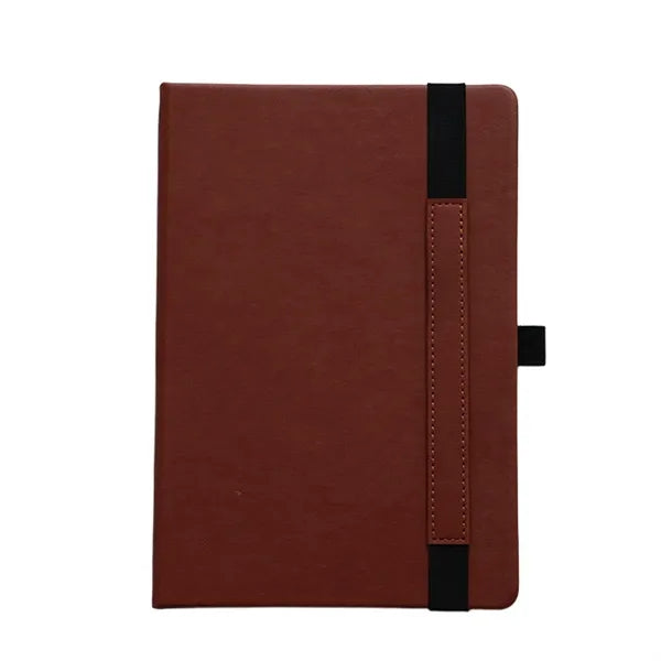 A5 Notebook with Fixed Elastic Strap Pen Slot