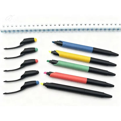 3-in-1 Highlighter Ballpoint Stylus Pen