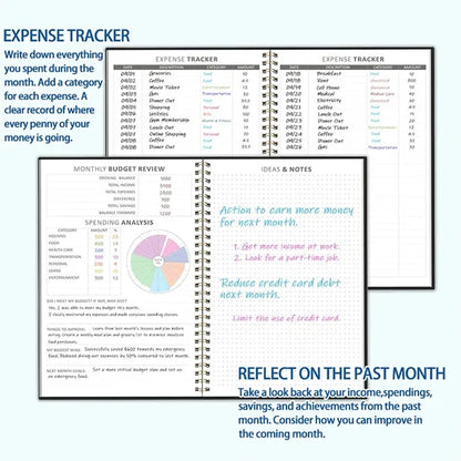 Financial Budget Planner Notebook