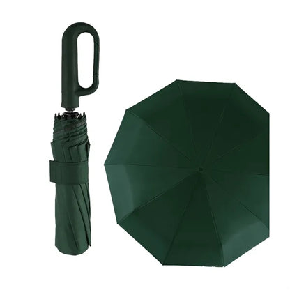 Custom Golf 10-Rib Folding Automatic Umbrella