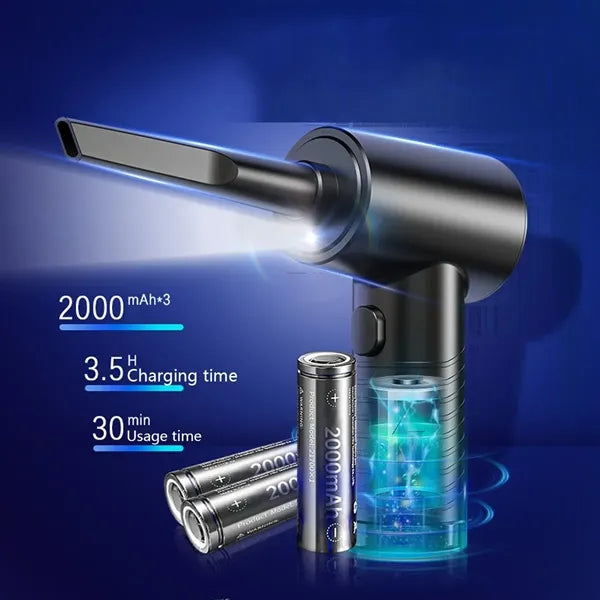 Portable Multi - Tool Rechargeable Air Duster Vacuum Cleaner