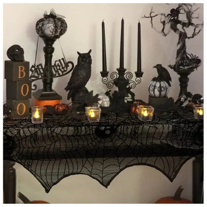 Halloween Fireplace Mantel Scarf
