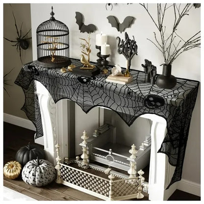 Halloween Fireplace Mantel Scarf