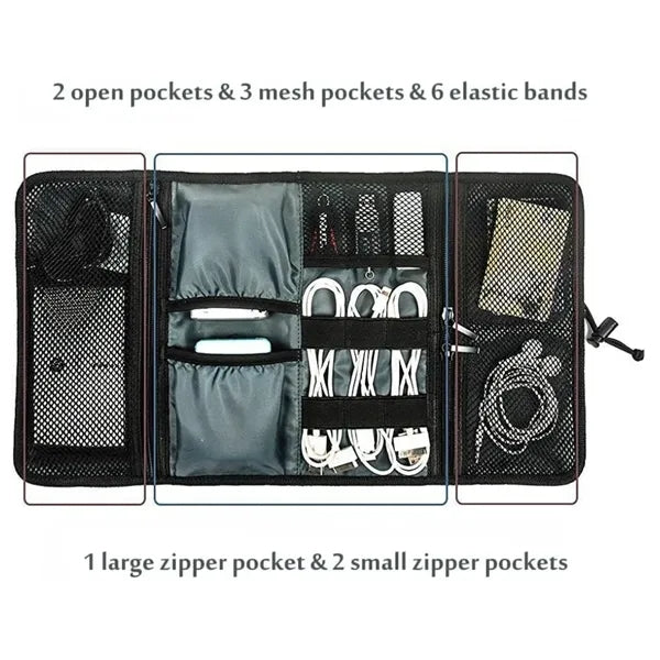 Roll up Tech Cord Carrying Case