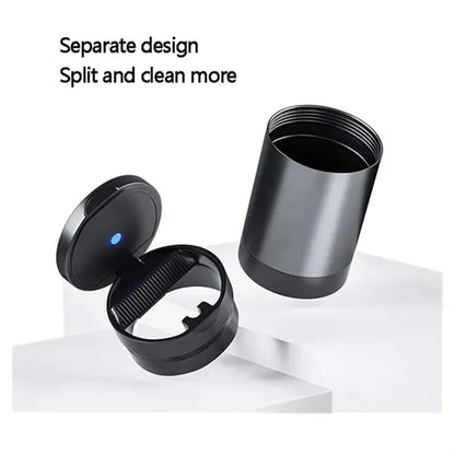Thicken Aluminum Car Ashtray with Lid Led