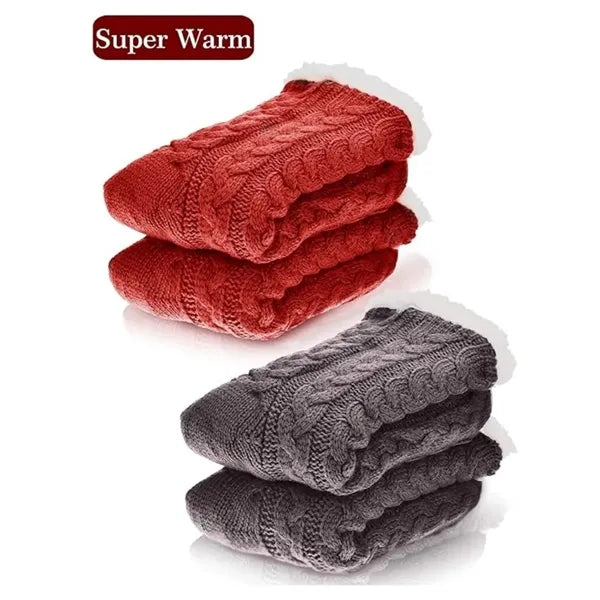 Winter Slipper Socks  with Gripper