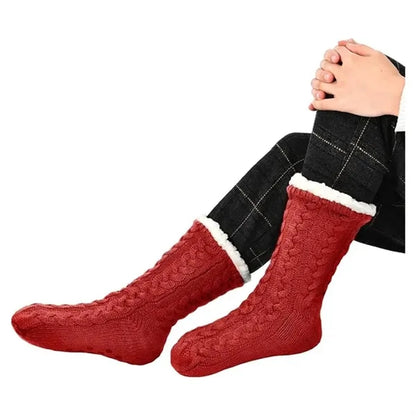 Winter Slipper Socks  with Gripper