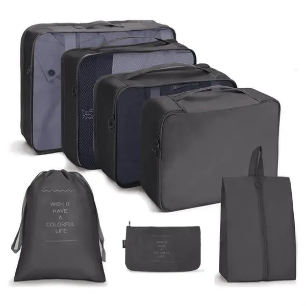 7 Set Travel Packing Cubes for Suitcases