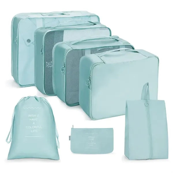 7 Set Travel Packing Cubes for Suitcases