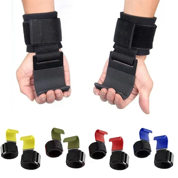 Heavy Duty Weight Lifting Hooks for Pull Ups & Deadlifts
