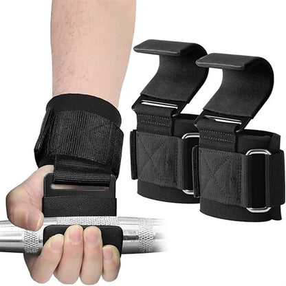 Heavy Duty Weight Lifting Hooks for Pull Ups & Deadlifts