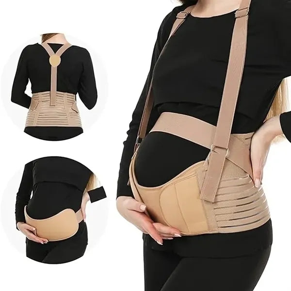 Maternity Support Belt with Adjustable Belly Lift