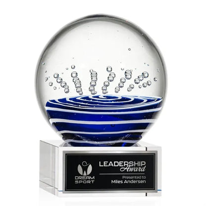 Tranquility Award on Hancock Base - Clear