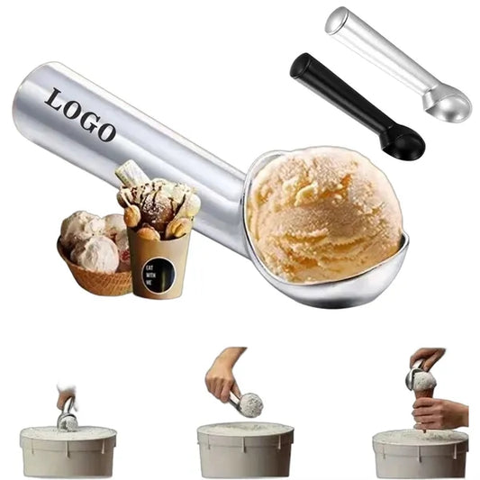 Durable 7 Inch Aluminum Ice Cream Scoop Spade - Anti-Freeze