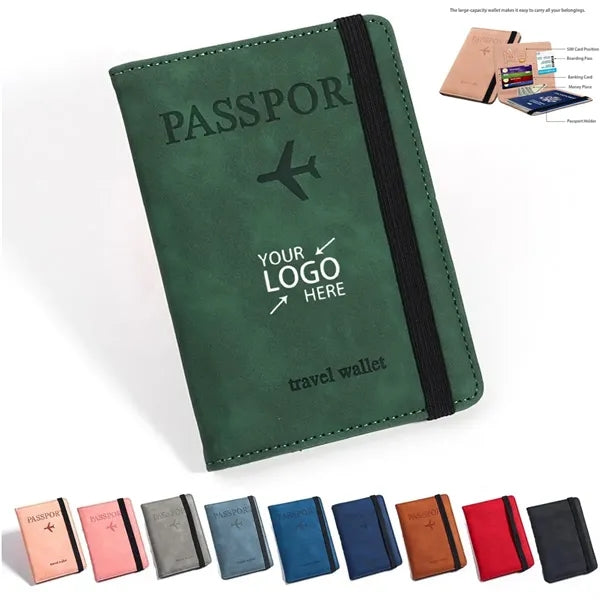 RFID Blocking Travel Wallet with ID Slots