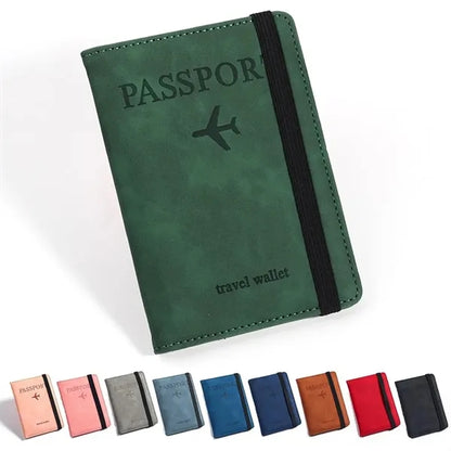 RFID Blocking Travel Wallet with ID Slots