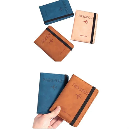 RFID Blocking Travel Wallet with ID Slots